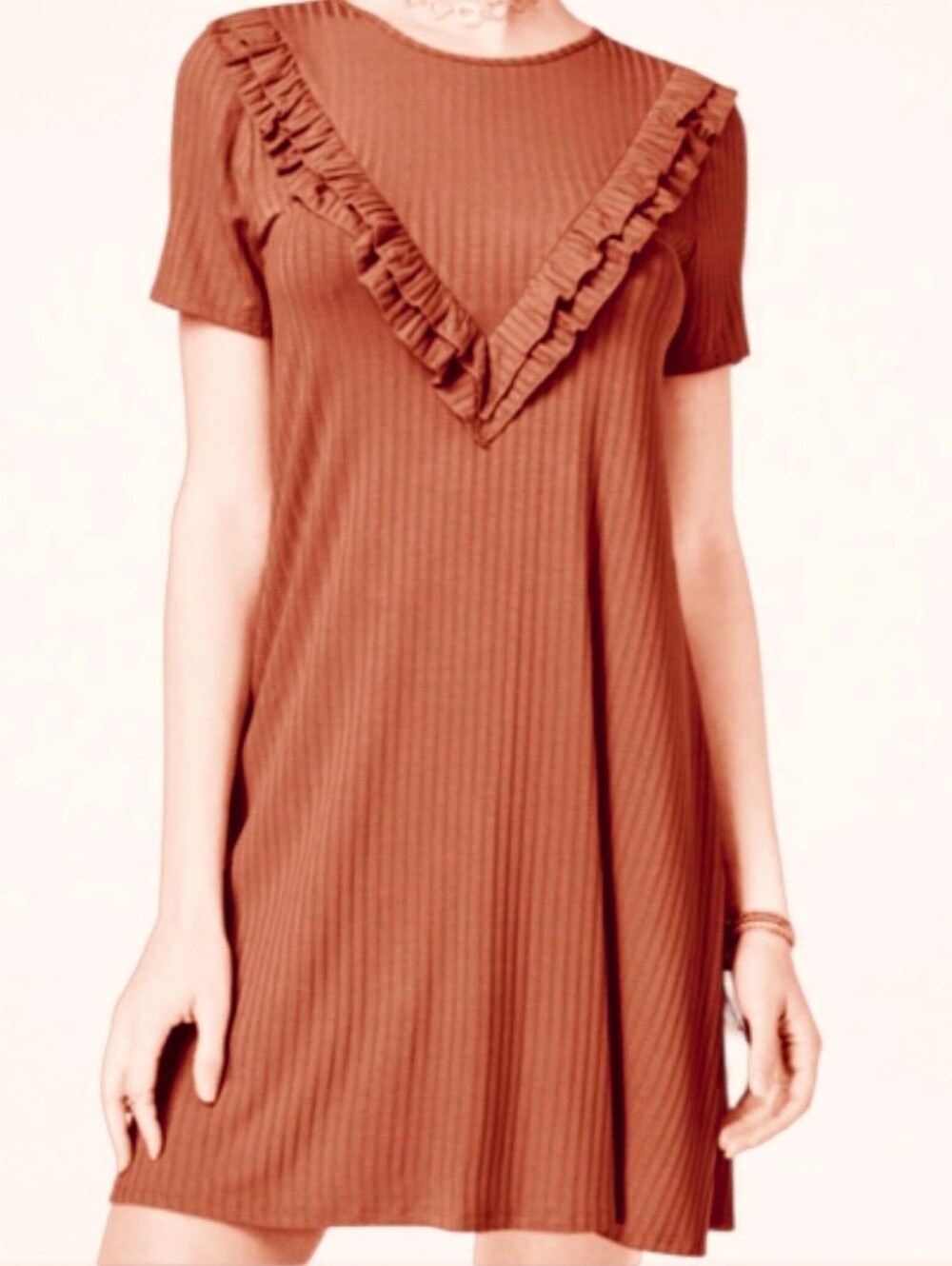 Orange Mini Dress S